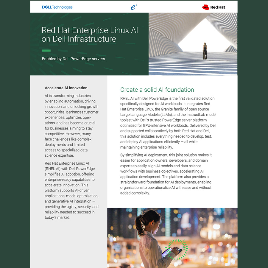 Thumbnail - Solution Brief-RHEL AI for Dell PowerEdge