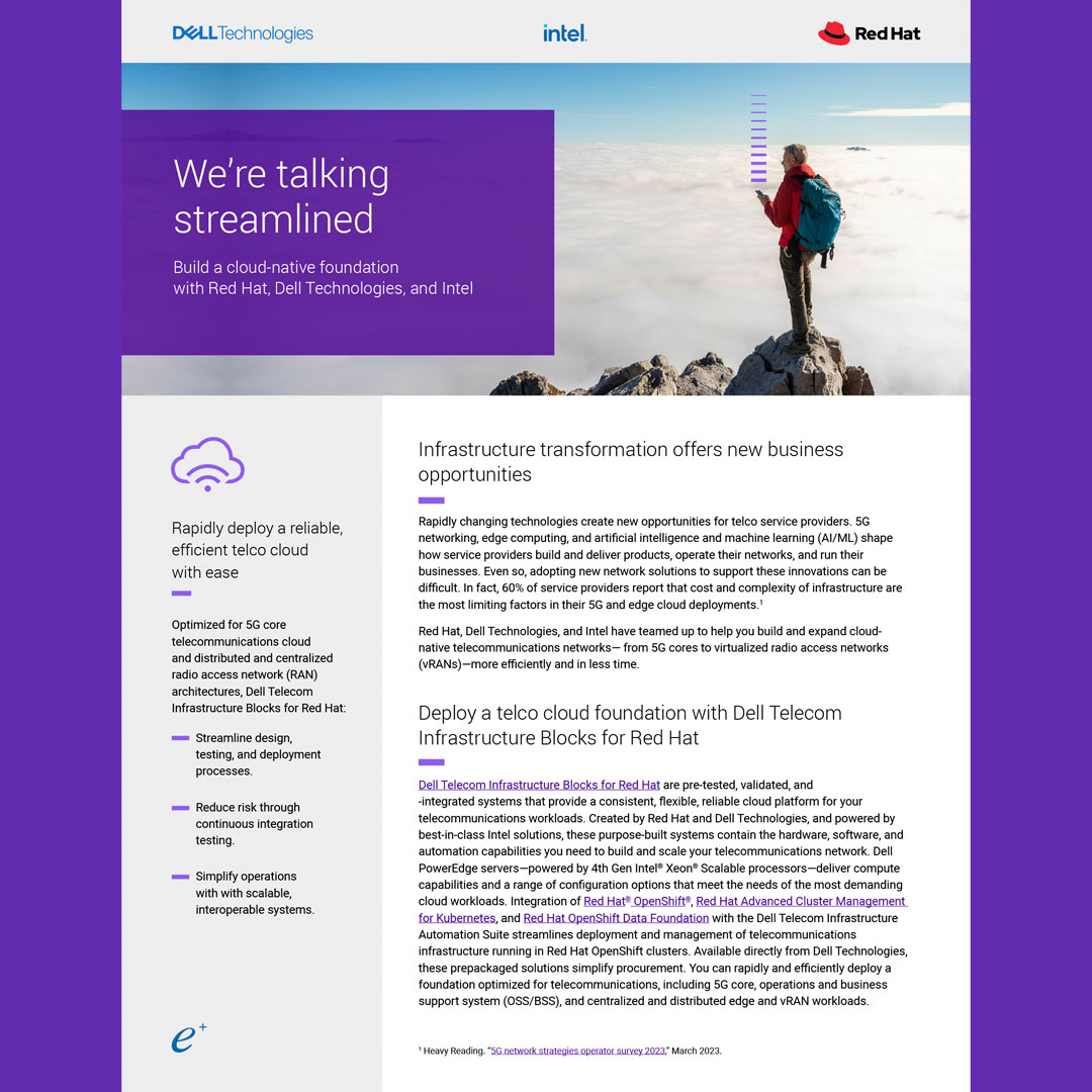 Thumbnail - Solution brief - we're talking streamlined